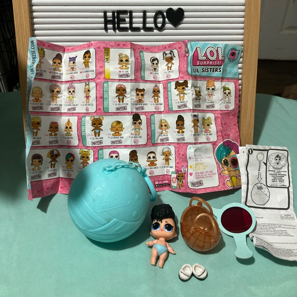 Lol suprise keychain